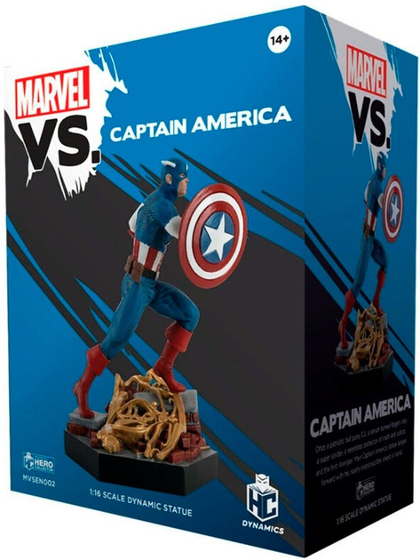 Figurka Eaglemoss Hero Collector Marvel VS. Captain America 1:16 (5059072041218) - obraz 3