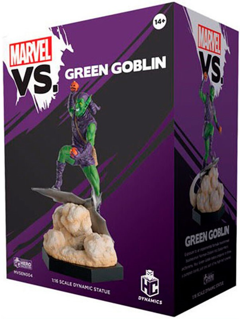 Figurka Eaglemoss Hero Collector Marvel VS. Green Globin 1:16 (5050972041232) - obraz 3