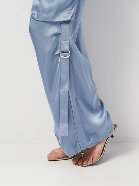 Брюки женские Zara 3313/309 M Синие (03313309400035) – Брендовая