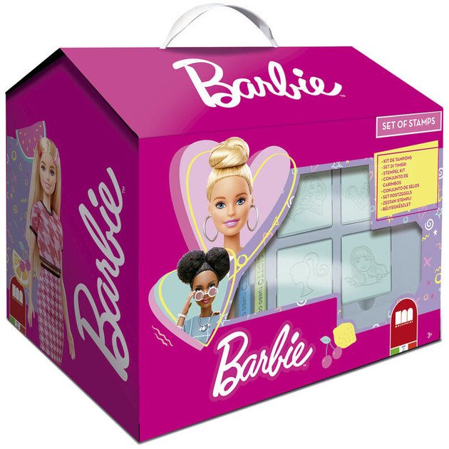 Zestaw kreatywny Multiprint Barbie 20 elementów (8009233098688) - obraz 1