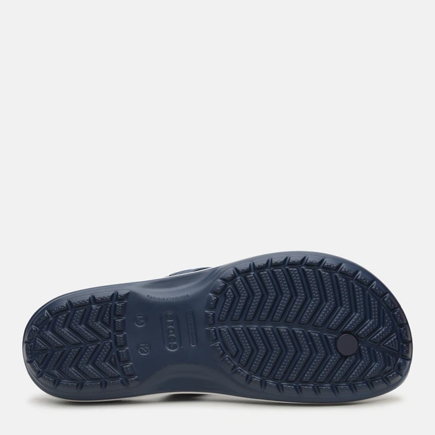 Мужские вьетнамки для пляжа Crocs Jibbitz Crocband Flip 11033-410 46-47 (M12) 30 см Темно-синие (883503476936_883503478251_6417185620888) - изображение 5