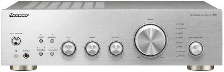 Підсилювач Pioneer A-40AE Silver (A40AESMGP) - зображення 1