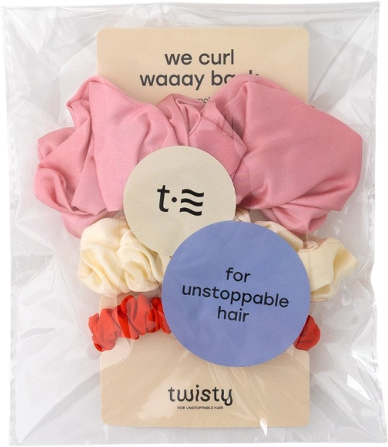 Резинки для волосся Twisty We Curl Waaay Back 3 шт (5905054101640) - зображення 6
