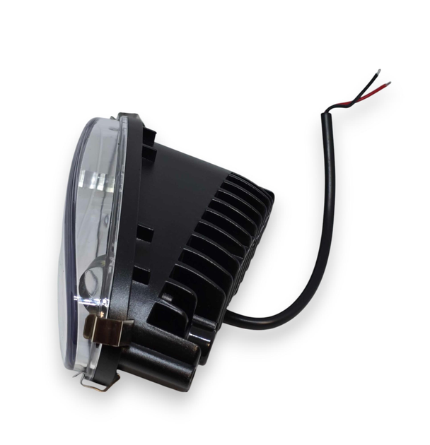 Светодиодная балка Led ПТФ противотуманная фара. Диодные птф 7 линз 70W Daewoo Lanos. Премиум Металл (05816) - изображение 5