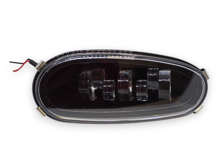 Светодиодная балка Led ПТФ противотуманная фара. Диодные птф 7 линз 70W Daewoo Lanos. Премиум Металл (05816) - изображение 9