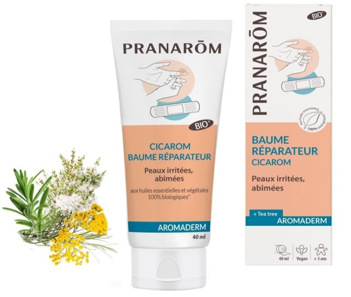 Balsam do ciała Pranarom Aromaderm Cicarom 40 ml (5420008540493) - obraz 1