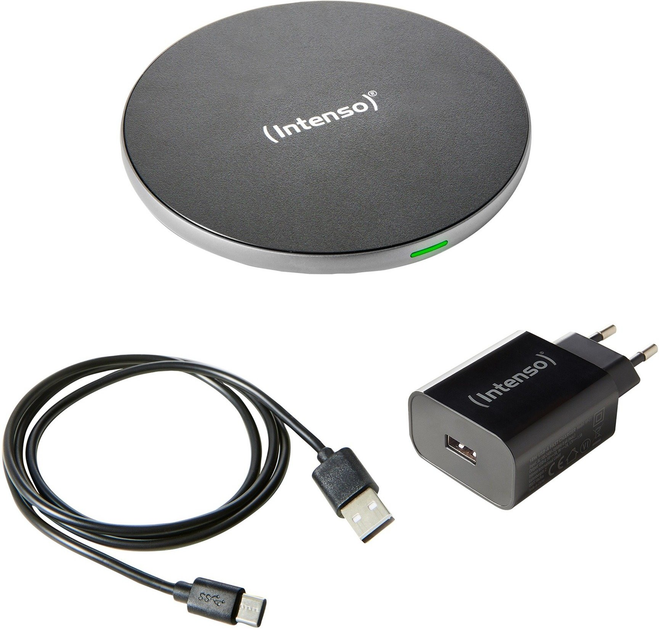 Ładowarka bezprzewodowa Intenso Wireless Charger BA2 (4034303032556) - obraz 3