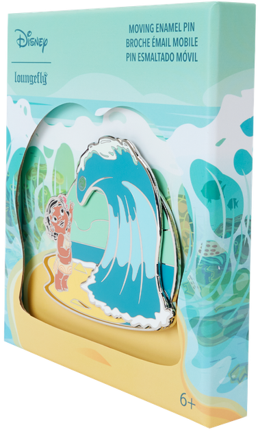 Значок Loungefly Disney Vaiana Moana Ocean Waves (671803518568) - зображення 4