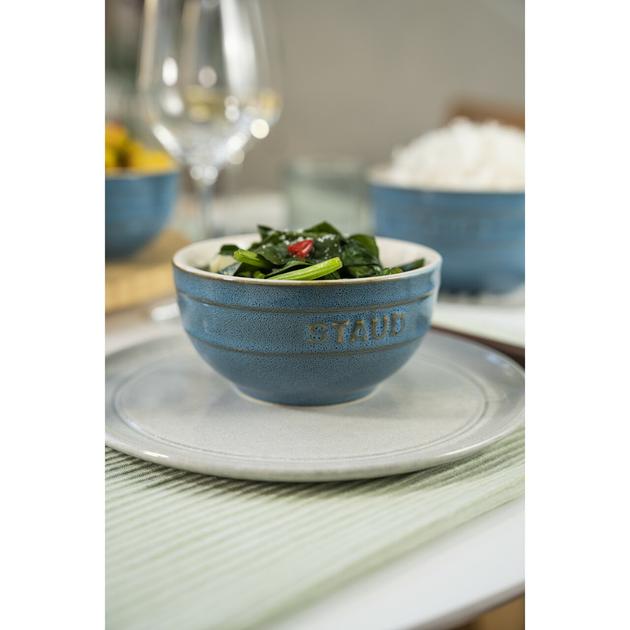 Миска кругла Staub Serving Бірюзова 14 см (4009839366673) - зображення 3