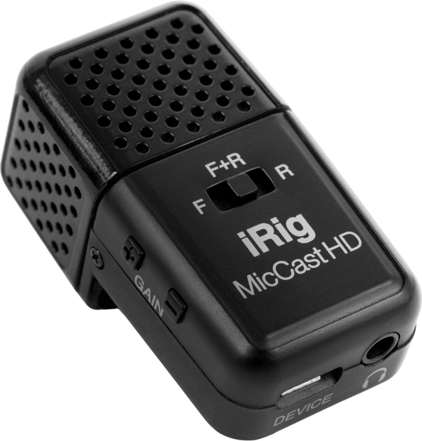 Мікрофон IK Multimedia iRig Mic Cast HD (IP-IRIG-CASTHD-IN) - зображення 2