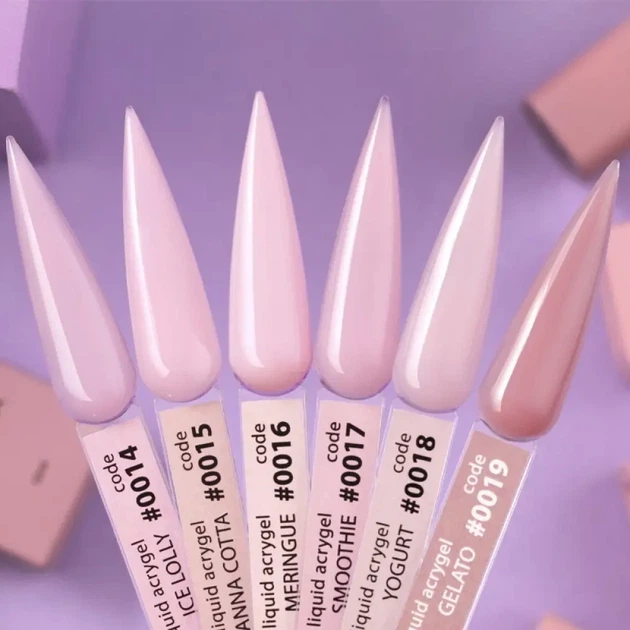 Акригель жидкий DNKa Liquid Acrygel №0018 Yogurt 12 мл - изображение 2