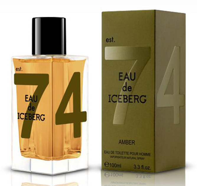 Туалетна вода для чоловіків Iceberg Eau de Iceberg Amber 100 мл (8057714450074) - зображення 2