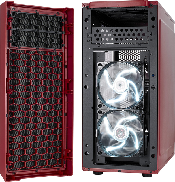 Корпус Fractal Design Focus G Window Red (FD-CA-FOCUS-RD-W) - изображение 2