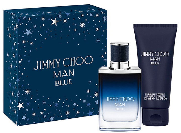 Набір для чоловіків Jimmy Choo Man Blue Туалетна вода 50 мл + Гель для душу 100 мл (3386460138376) - зображення 1