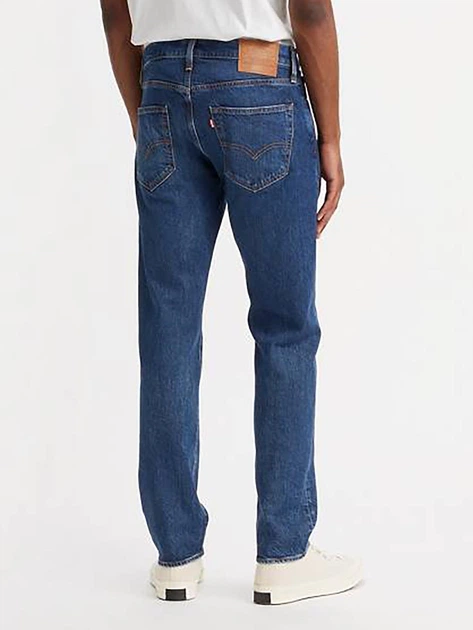 Jeansy męskie slim fit Levi's 502 Taper 29507-1460 32-32 Ciemnogranatowe (5401157270943) - obraz 2