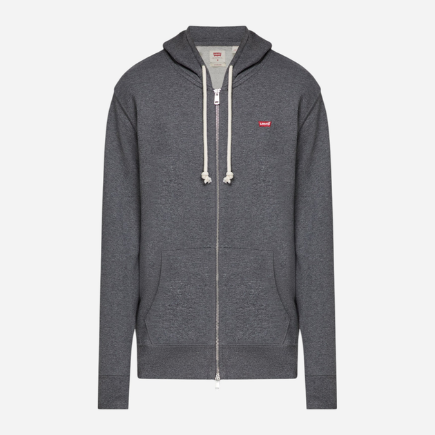 Толстовка на блискавці чоловіча Levi's The Original Hm 34584-0000 M Сіра (5400898328289) - зображення 4