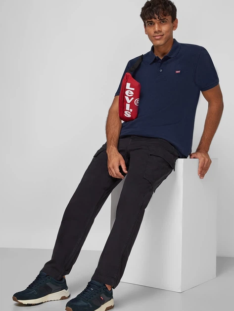 Koszulka polo męska Levi's Hm Pique 35883-0005 M Ciemnogranatowa (5400898916349) - obraz 3