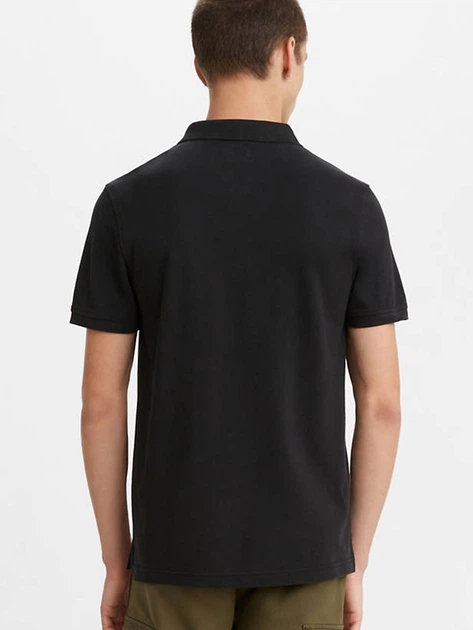 Koszulka polo męska elegancka Levi's Hm Pique 35883-0007 2XL Czarna (5400970028823) - obraz 2