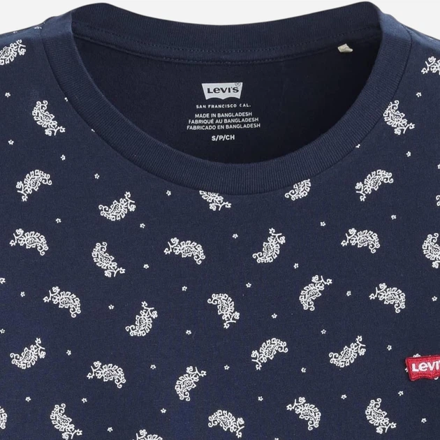 Футболка бавовняна жіноча Levi's The Perfect 39185-0327 S Темно-синя (5401157353615) - зображення 6