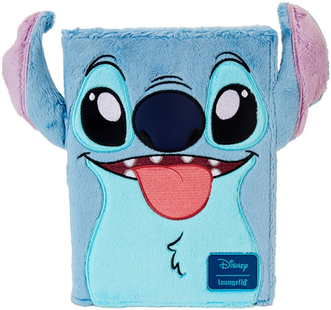 Notatnik Loungefly Disney Stitch Plush w linie 150 arkuszy (671803513716) - obraz 1