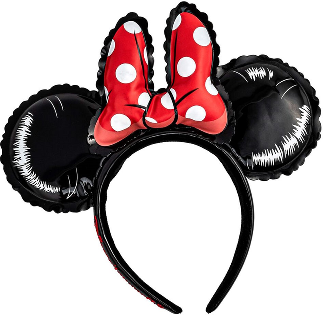 Obręcz do włosów Loungefly Disney Minnie Mouse z uszkami (671803365261) - obraz 1