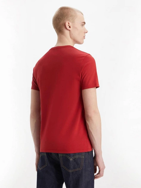 Koszulka męska bawełniana Levi's Ss Original Hm 56605-0176 S Czerwona (5401128302611) - obraz 2