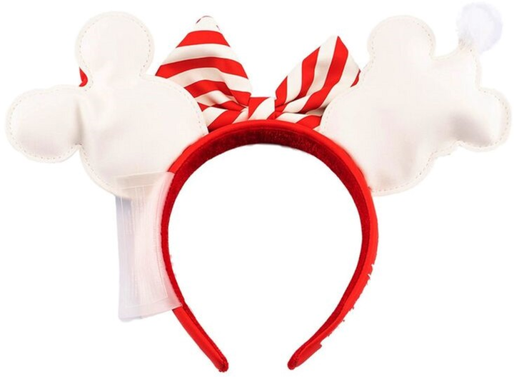 Obręcz do włosów Loungefly Disney Mickey Minnie Bałwan z uszkami (671803382671) - obraz 2