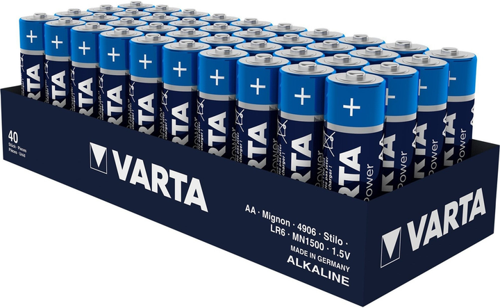 Baterie Varta LongLife Power Alkaline AA 40 szt (4008496987948) - obraz 1