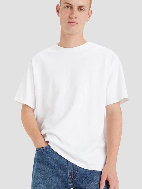 Koszulka męska bawełniana Levi's Red Tab Vintage A0637-0000 2XL Biała (5400970256615) - obraz 3