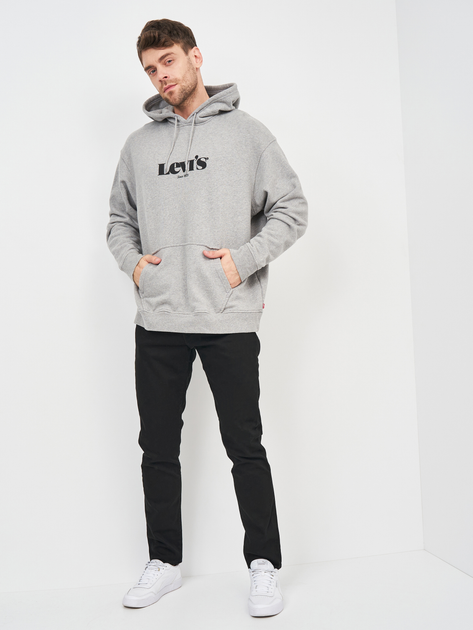 Jeansy męskie slim fit Levi's 512 Slim Taper 28833-0013 32-32 Czarne (5415313444062) - obraz 3