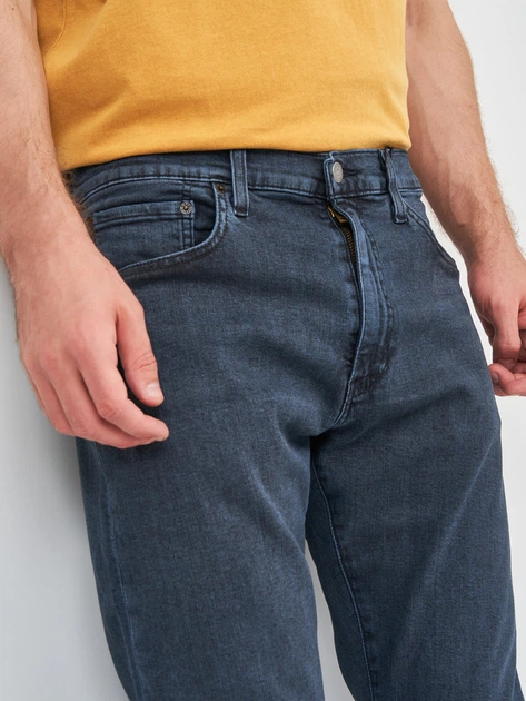 Jeansy męskie slim fit Levi's 512 Slim Taper 28833-0718 32-32 Ciemnogranatowe (5400898247672) - obraz 4