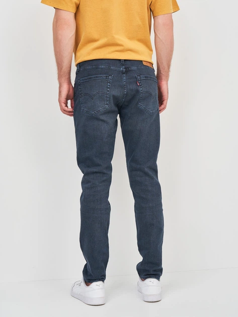 Jeansy męskie slim fit Levi's 512 Slim Taper 28833-0718 34-32 Ciemnogranatowe (5400898549356) - obraz 2