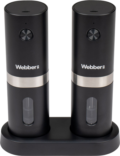 Zestaw młynów elektrycznych do soli i pieprzu Webber MK-40A (5907265029058) - obraz 5