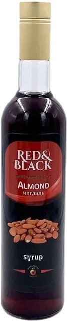 Сироп Red&Black Миндаль 700 мл (4823113301132) - Фото 1 Сироп Red&Black Миндаль 700 мл (4823113301132) - изображение 1