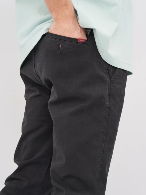 Jeansy męskie slim fit Levi's Xx Chino Slim Ii 17199-0005 33-32 Czarne (5400816976325) - obraz 5