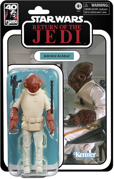 Фігурка Hasbro Star Wars Return of the Jedi 40th Anniversary Admiral Ackbar 15 см (5010994161842) - зображення 1