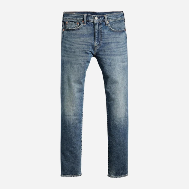 Jeansy męskie slim fit Levi's 502 Taper 29507-1445 34-32 Ciemnoniebieskie (5401128939282) - obraz 4