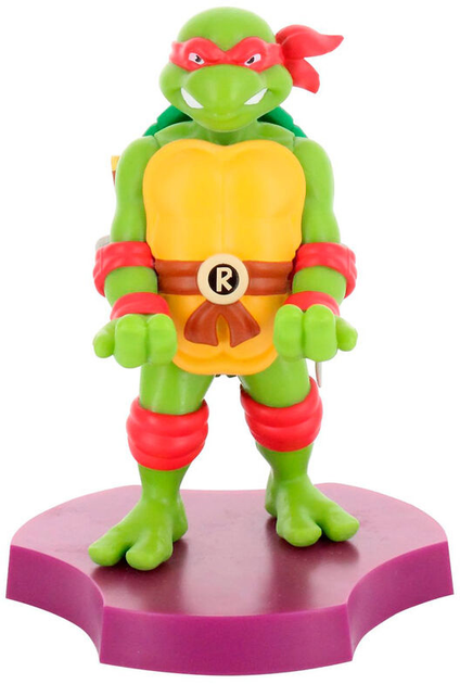 Podstawka Marvel Exquisite Gaming Teenage Mutant Ninja Turtles Raphael Mini Cable Guy 11 cm (5060525896767) - obraz 1