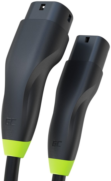 Kabel do ładowania samochodów elektrycznych Green Cell EV Cable Type 2 22 kW 5 m (5904326370333) - obraz 4