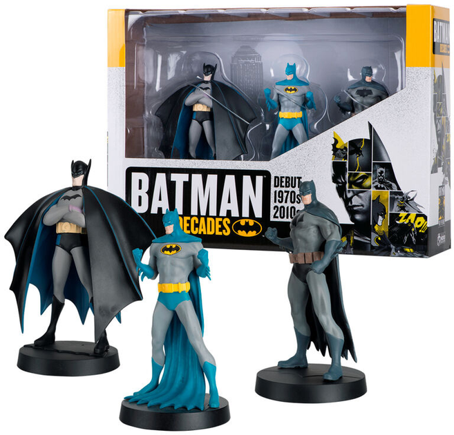 Zestaw figurek Eaglemoss Hero Collector DC Comics Batman 1:16 3 szt (5059072002820) - obraz 2