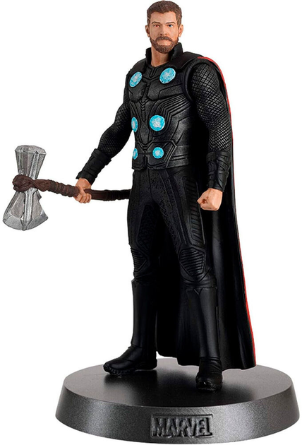 Фігурка Eaglemoss Hero Collector Marvel Avengers Infinity War Heavyweights Thor масштаб 1:18 з металевою коробочкою 12 см (5059072009775) - зображення 5