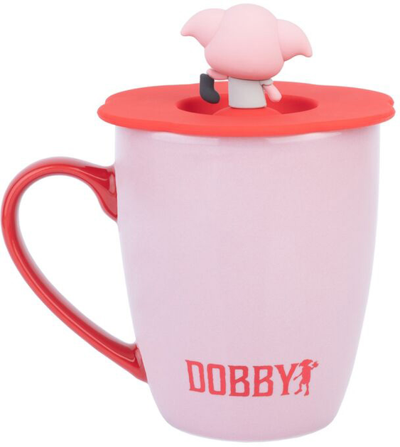 Filiżanka Grupo Erik Harry Potter Dobby z pokrywką 350 ml (8435497297664) - obraz 2