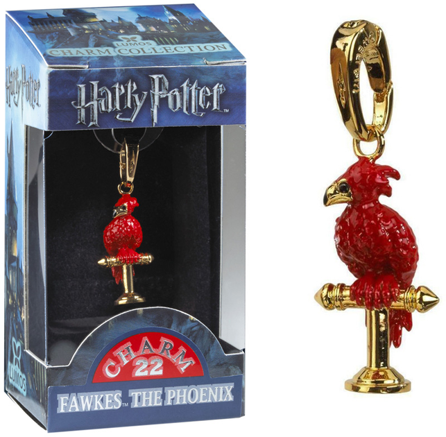 Кулон Noble Collection Lumos Harry Potter Flawkes Fenix (849421003197) - зображення 1