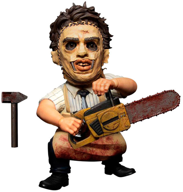 Figurka Mezco Toyz The Texas Chainsaw Massacre MDS Leatherface 1974 z akcesoriami 15 cm (696198253153) - obraz 1