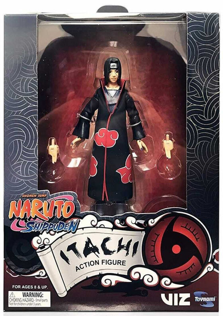 Figurka Toynami Naruto Shippuden Series 1 Itachi Uchiha z akcesoriami 10 cm (819872011614) - obraz 1