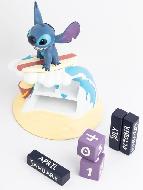 Kalendarz Grupo Erik Disney Stitch Surfer 3D (8435497283193) - obraz 2