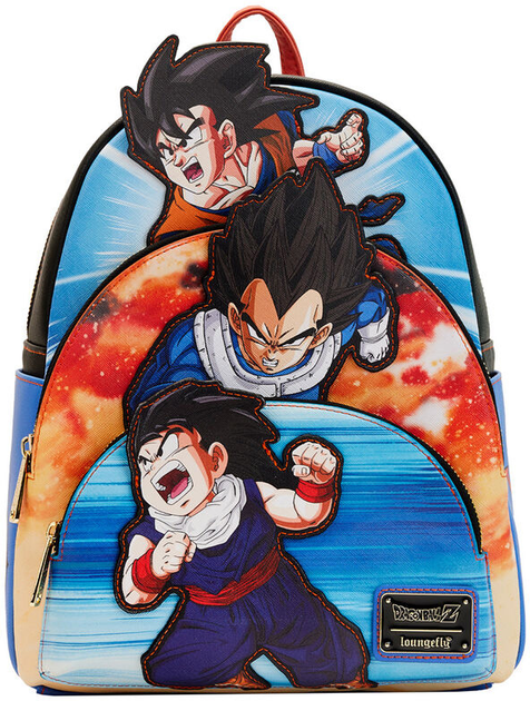 Plecak Loungefly Dragon Ball Z Trio 31 cm (671803448322) - obraz 2