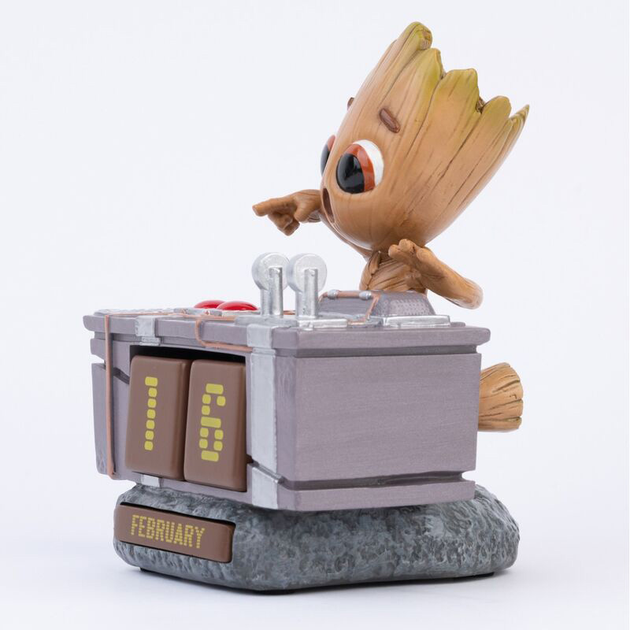 Календар 3D Grupo Erik Marvel Guardians of the Galaxy Groot 11.5 x 9.9 x 13.5 см (8435497280789) - зображення 3