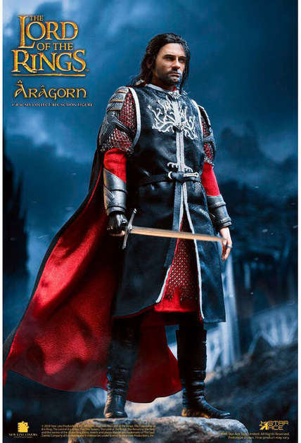 Figurka Star Ace The Lord of the Rings Aragorn Deluxe Version Real Master skala 1:8 23 cm (4897057888363) - obraz 4