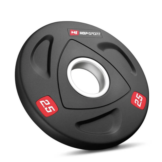 Набор олимпийский Hop-Sport PRO 55кг с грифом 165см - изображение 4